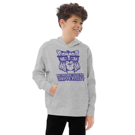 Nerdwestern Kids Fleece Hoodie