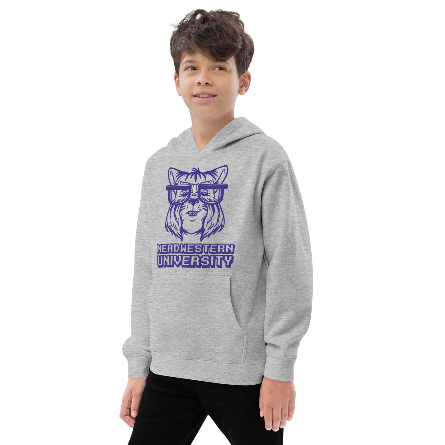 Nerdwestern Kids Fleece Hoodie