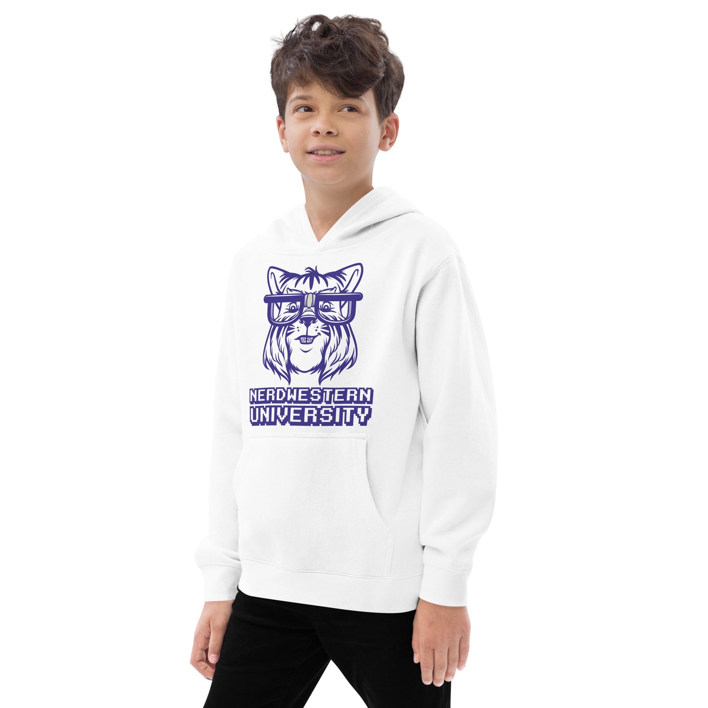 Nerdwestern Kids Fleece Hoodie