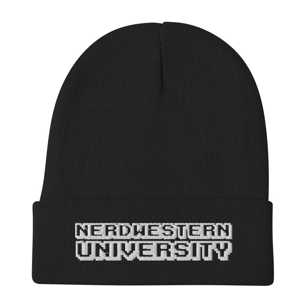 Nerdwestern Embroidered Beanie