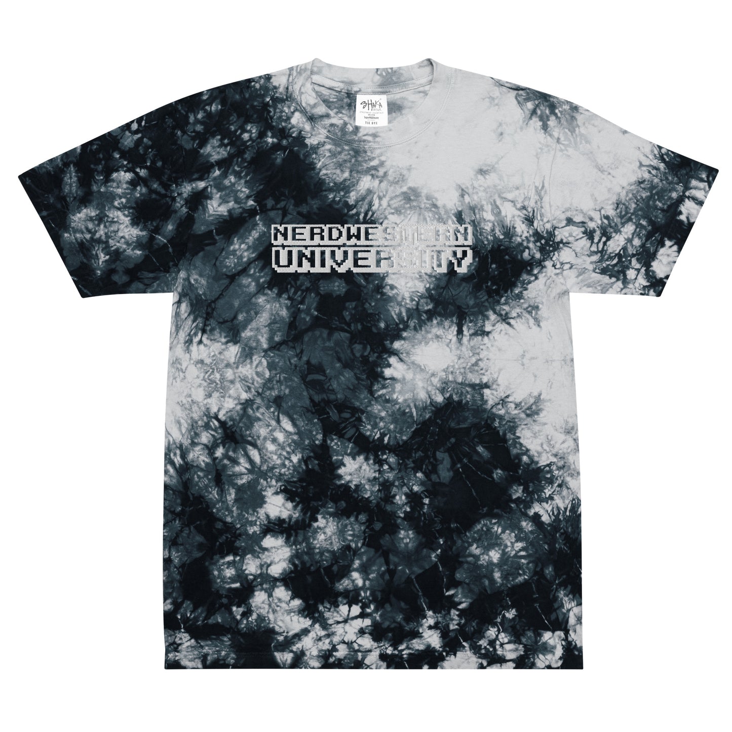 Nerdwestern Oversized Tie-Dye T-Shirt