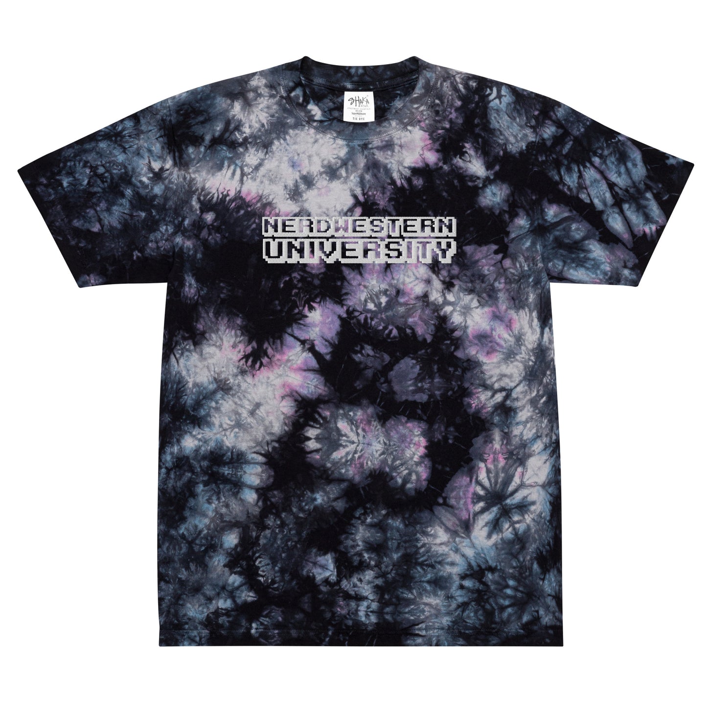 Nerdwestern Oversized Tie-Dye T-Shirt