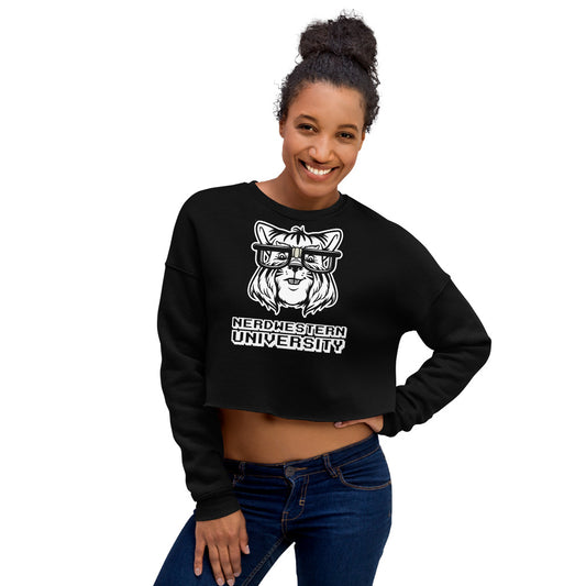 Nerdwestern Crop Sweatshirt