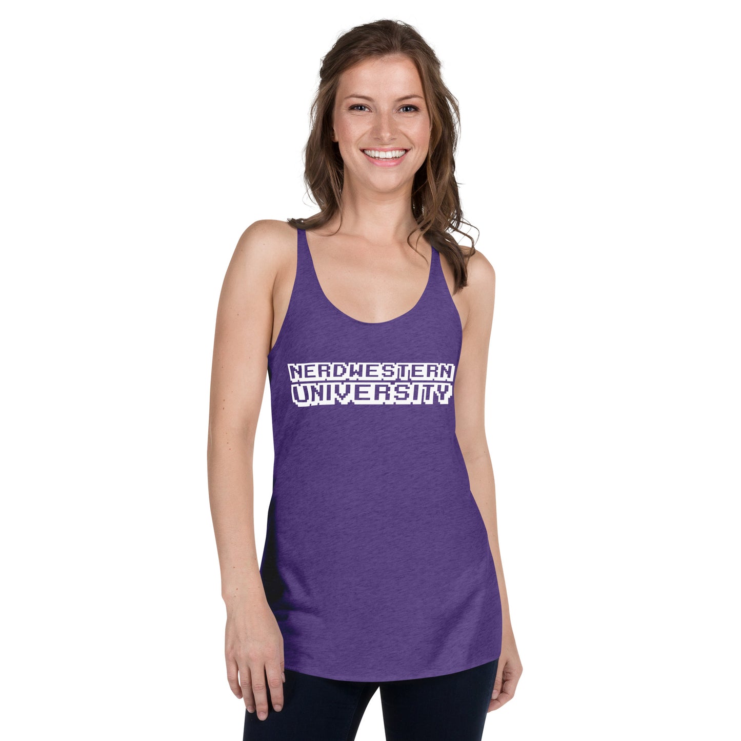 Nerdwestern Women's Racerback Tank